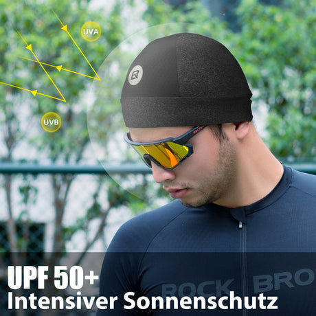 ROCKBROS Fahrrad Mütze Sommer UV Schutz Laufmütze Herren 50-64CM - ROCKBROS-EU