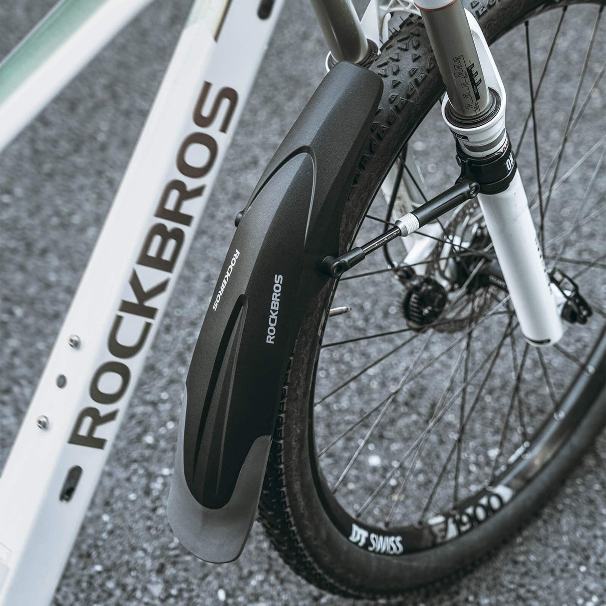 ROCKBROS Fahrrad Schutzbleche Set Vorne/Hinten Flexible Fahrradschutzblech Verstellbar - ROCKBROS-EU