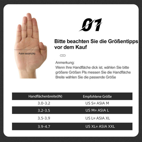 ROCKBROS Fahrradhandschuhe Winter Herren rutschfest Touchscreen - ROCKBROS-EU