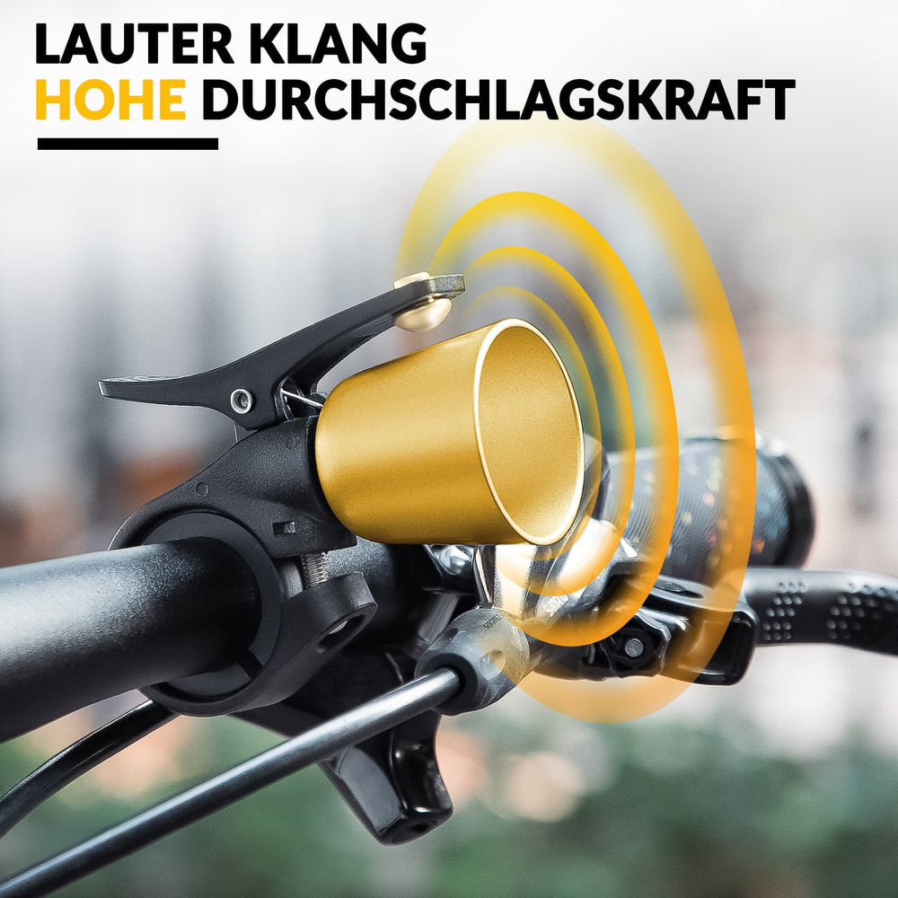 ROCKBROS Fahrradklingel Laut Retro Klingel für MTB Rennrad Vier Farben - ROCKBROS-EU