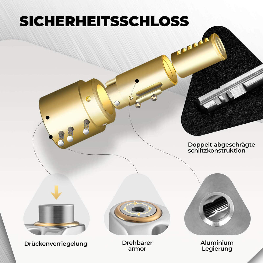 ROCKBROS Fahrradschloss Wasserdicht Sicherheitsschloss für Motorrad/Fahrrad - ROCKBROS-EU