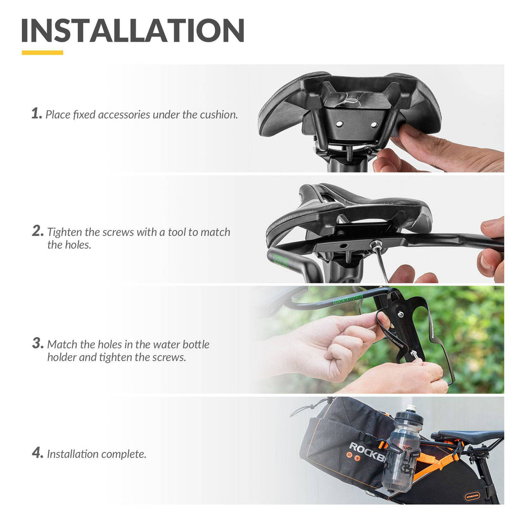 ROCKBROS Flaschenhalter & Stabilisator Stütze für Fahrrad Satteltasche - ROCKBROS-EU