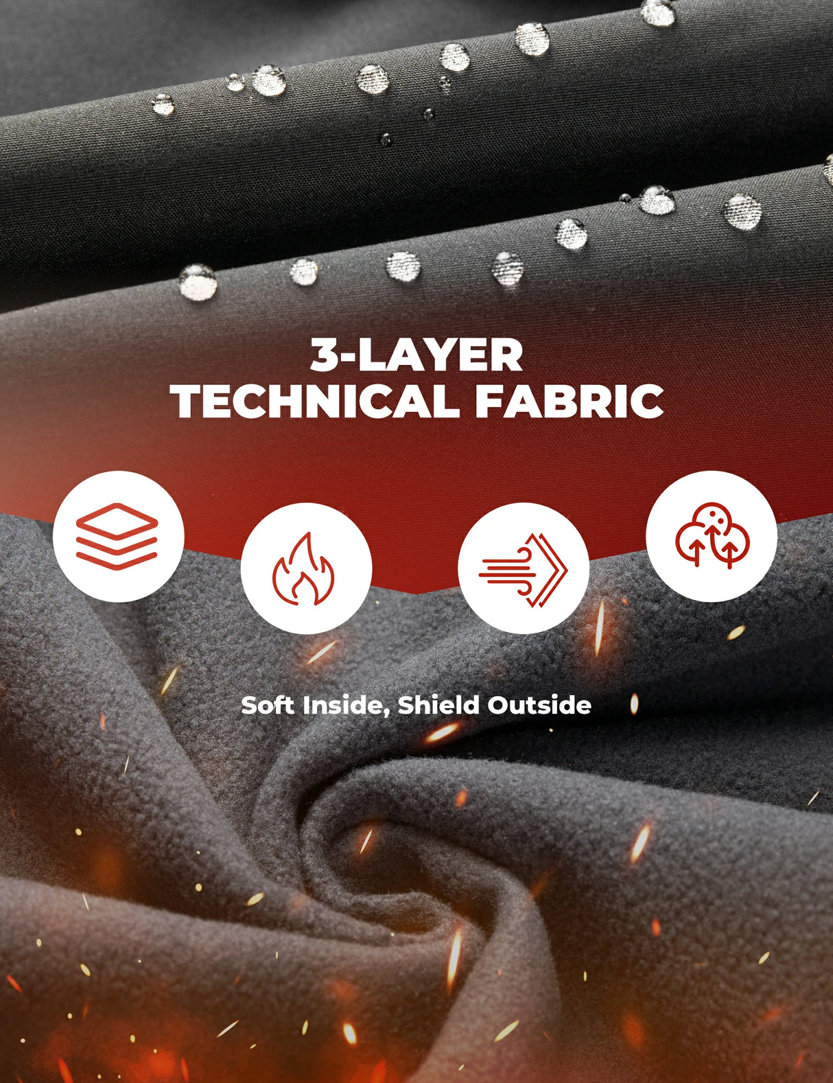 ROCKBROS Frühling Jacke / Hose Herren Windschutz Radsportanzug - ROCKBROS-EU