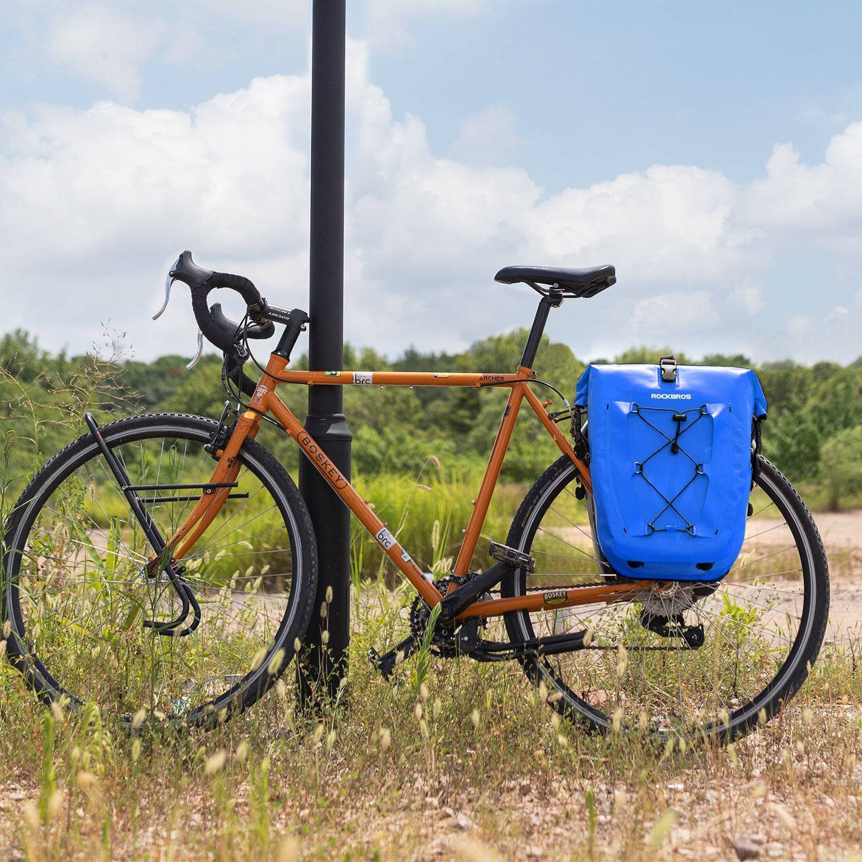 ROCKBROS Gepäckträgertasche 25L-32L 100 % wasserdicht mit Tragegriff - ROCKBROS-EU