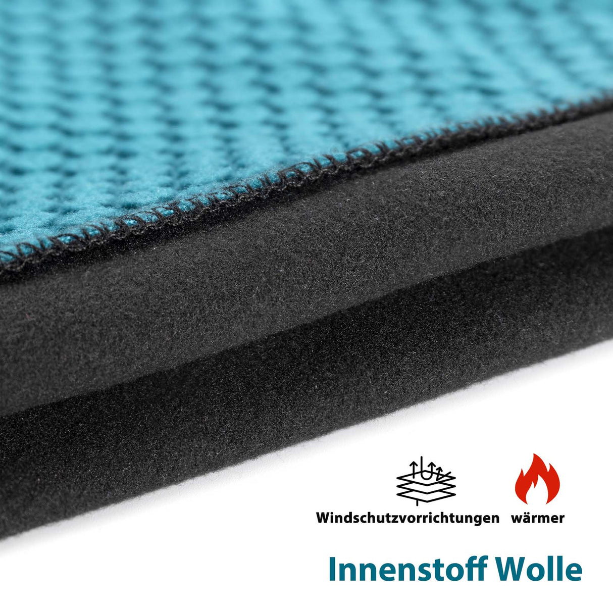 ROCKBROS Lange Fahrradhose Herren Winter Radhose Winddicht Warm - ROCKBROS-EU