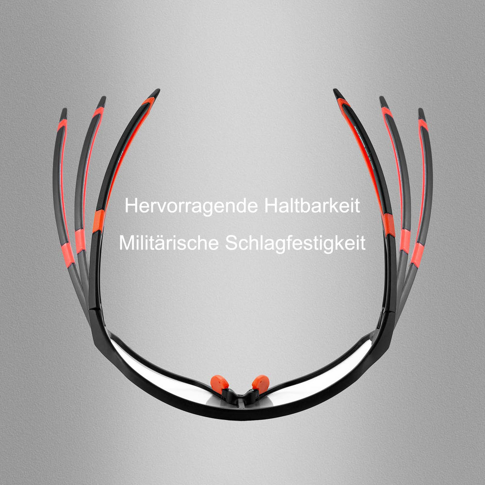 ROCKBROS Photochrome Sonnenbrille Fahrradbrille UV400-Schutz Unisex - ROCKBROS-EU
