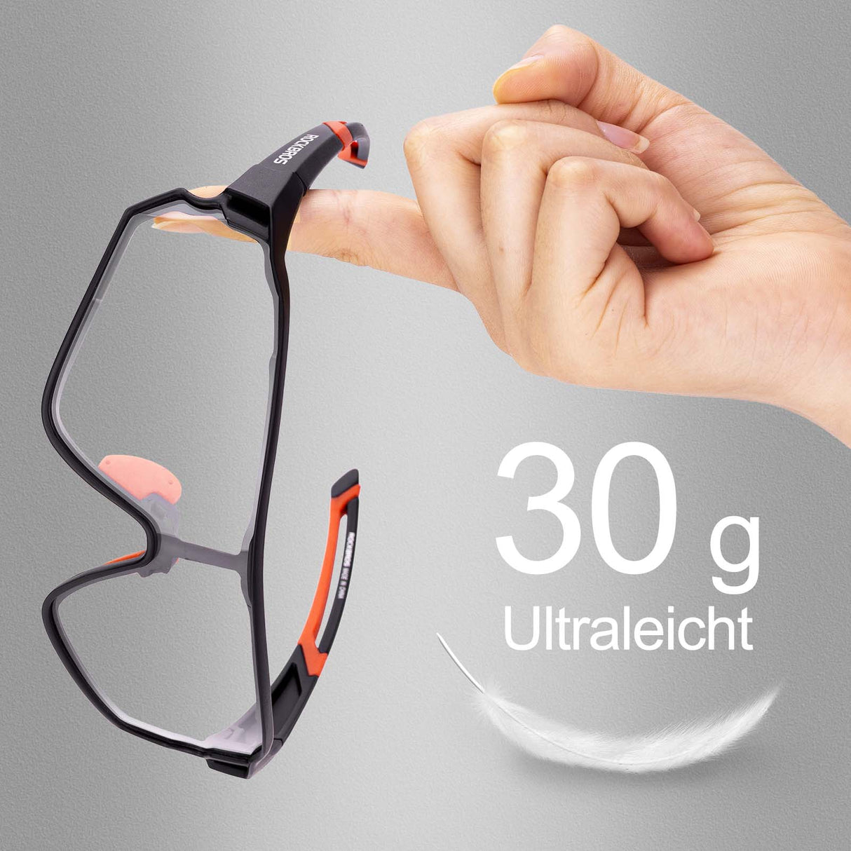 ROCKBROS Photochrome Sonnenbrille Fahrradbrille UV400-Schutz Unisex - ROCKBROS-EU