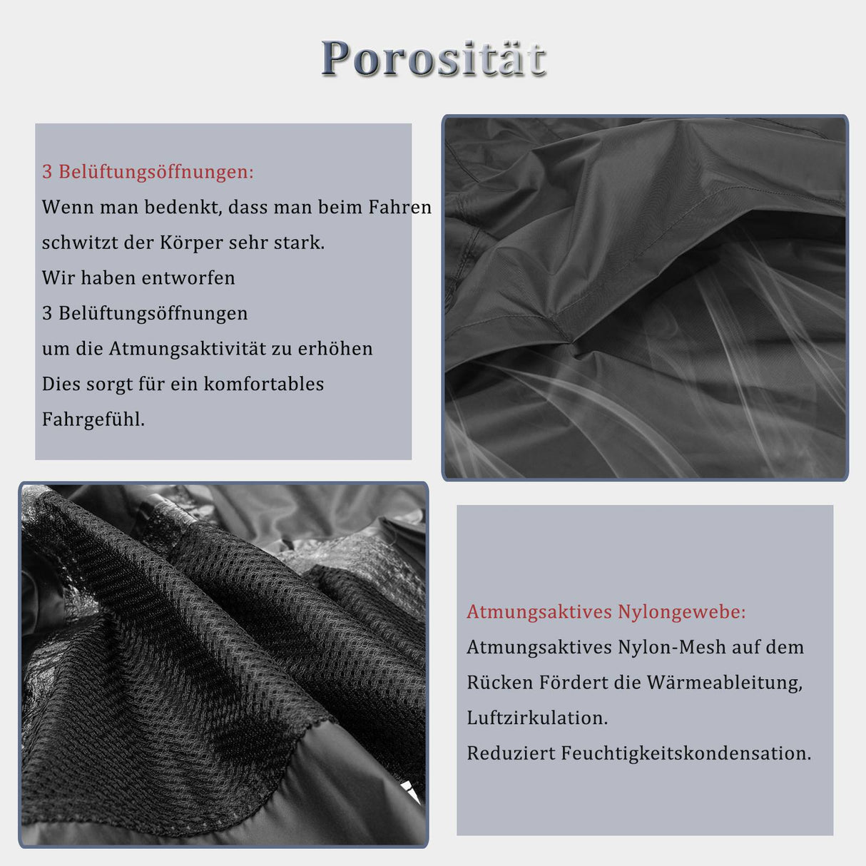 ROCKBROS Radsport Regenjacke Herren Wasserdicht Leicht Fahrradjacke - ROCKBROS-EU
