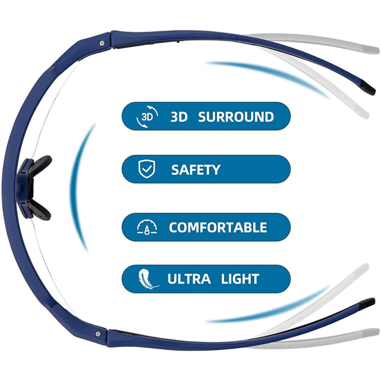 ROCKBROS Sonnenbrille für Männer & Frauen UV-Schutz Fahrradbrille - ROCKBROS-EU