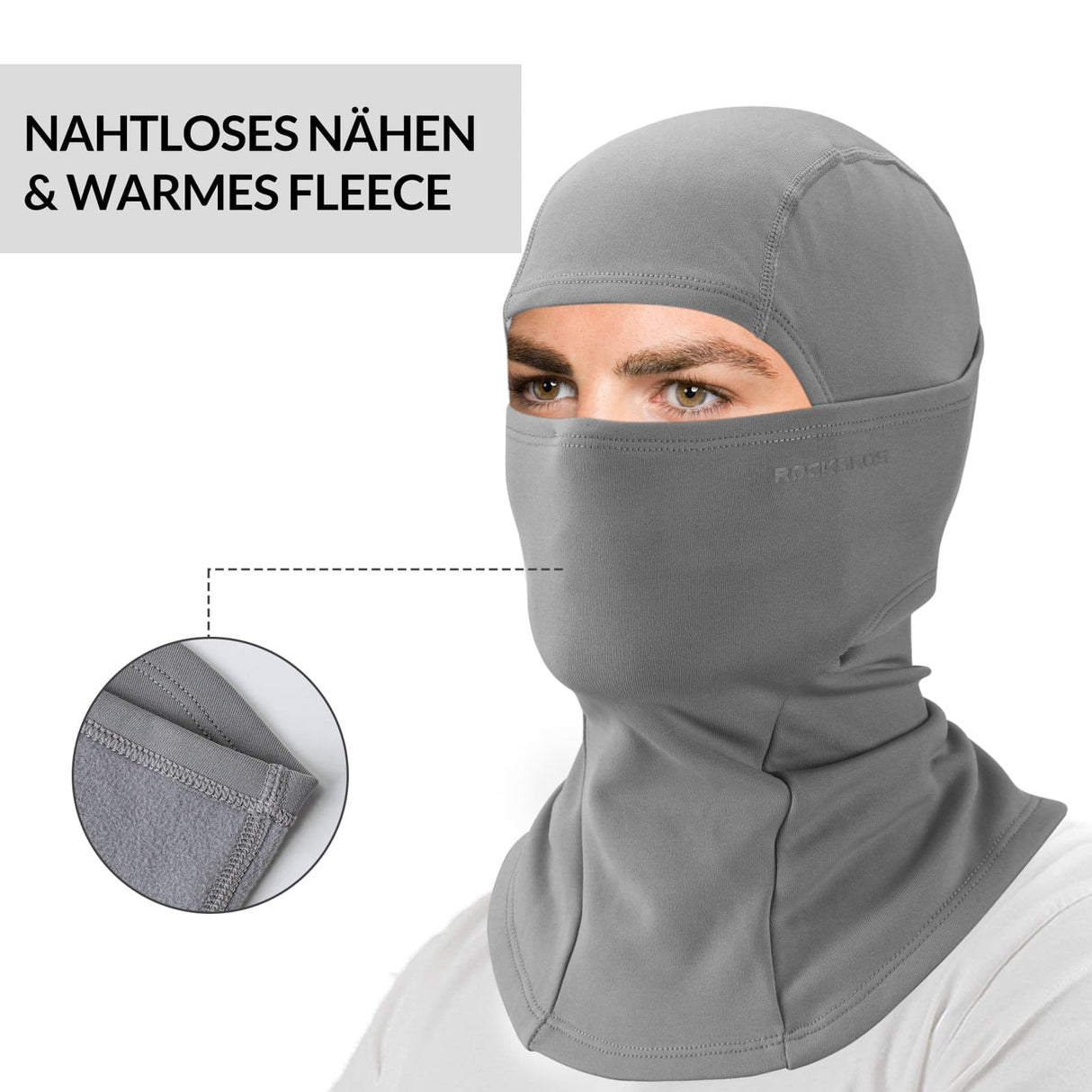 ROCKBROS Sturmhaube Herbst Winter Balaclava für Outdoorsports Unisex - ROCKBROS-EU