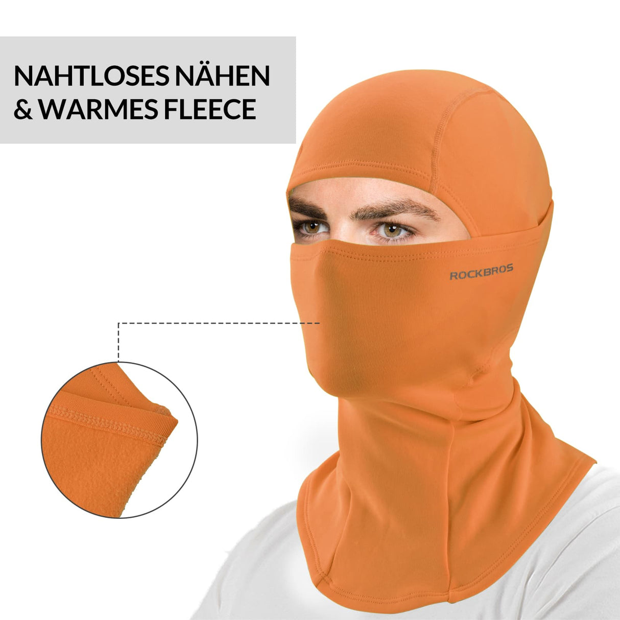 ROCKBROS Sturmhaube Herbst Winter Balaclava für Outdoorsports Unisex - ROCKBROS-EU