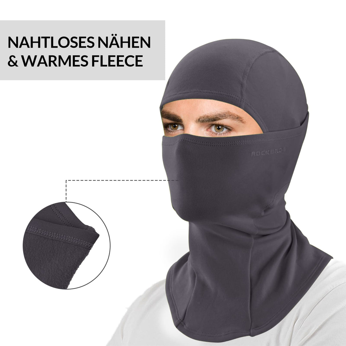 ROCKBROS Sturmhaube Herbst Winter Balaclava für Outdoorsports Unisex - ROCKBROS-EU