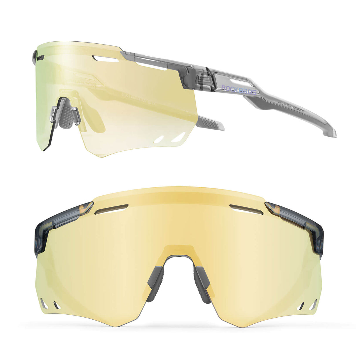 ROCKBROS Ultraleicht Fahrradbrille Selbsttönende Sonnenbrille mit UV400-Schutz - ROCKBROS-EU