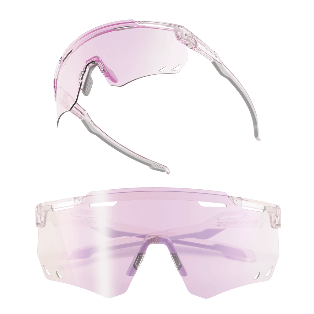 ROCKBROS Ultraleicht Fahrradbrille Selbsttönende Sonnenbrille mit UV400-Schutz - ROCKBROS-EU