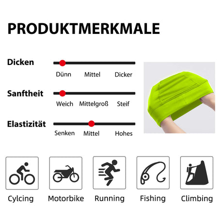 ROCKBROS Winter Fahrrad Mütze Helm Unterziehmütz Unisex - ROCKBROS-EU
