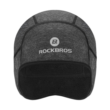 ROCKBROS Winter Fahrrad Mütze Winddicht Helmmütze mit Brillenlöcher - ROCKBROS-EU