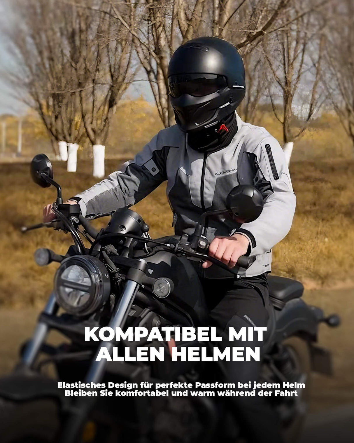 ROCKBROS Winter Halbe Balaclavas Multifunktion Atmungsaktiv Gesichtsbedeckung - ROCKBROS-EU