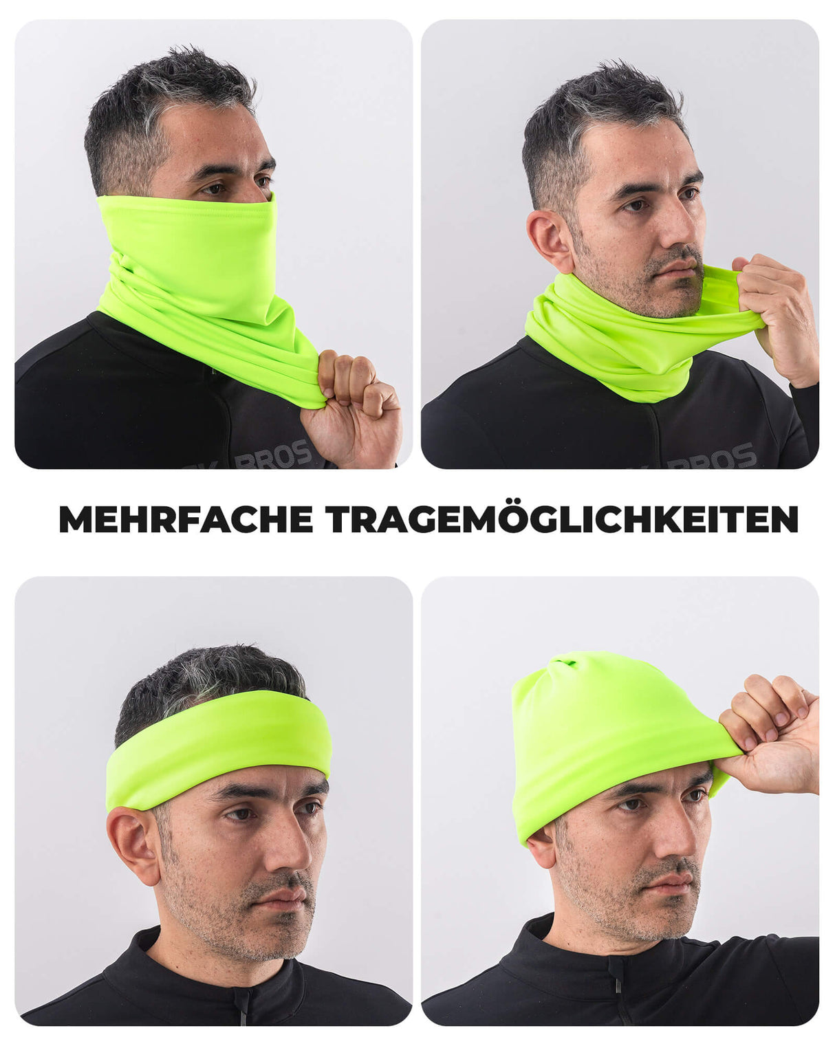 ROCKBROS Winter Halbe Balaclavas Multifunktion Atmungsaktiv Gesichtsbedeckung - ROCKBROS-EU