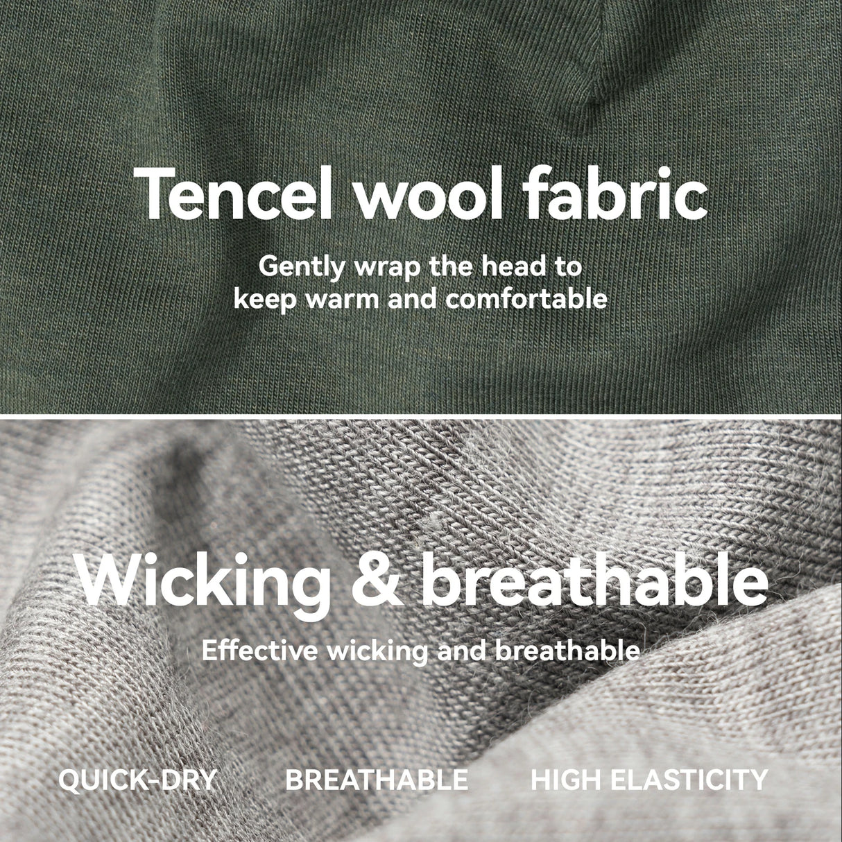 ROCKBROS Winter Thermo Mütze aus Wolle - ROCKBROS-EU