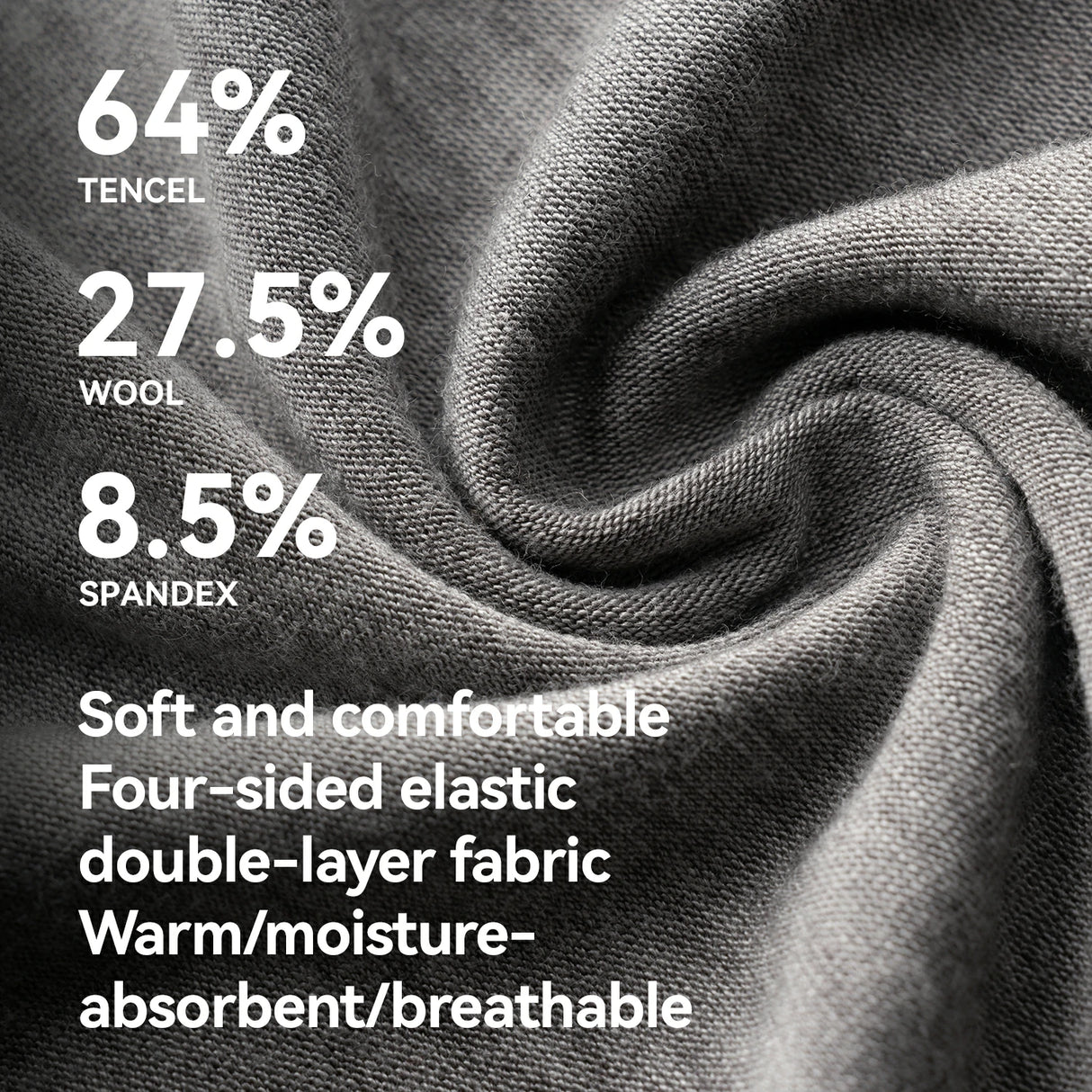 ROCKBROS Winter-Thermomütze aus Wolle – warm