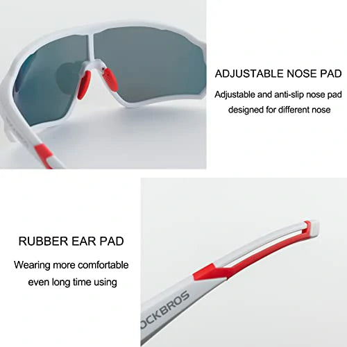 ROCKBROS Fahrradbrille Polarisierte Sportsbrille mit UV-Schutz - ROCKBROS-EU