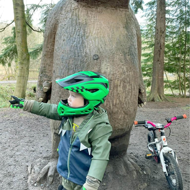 Laden Sie das Bild in Galerie -Viewer, ROCKBROS Downhill Helm Kind Fahrrad Kinderhelm
