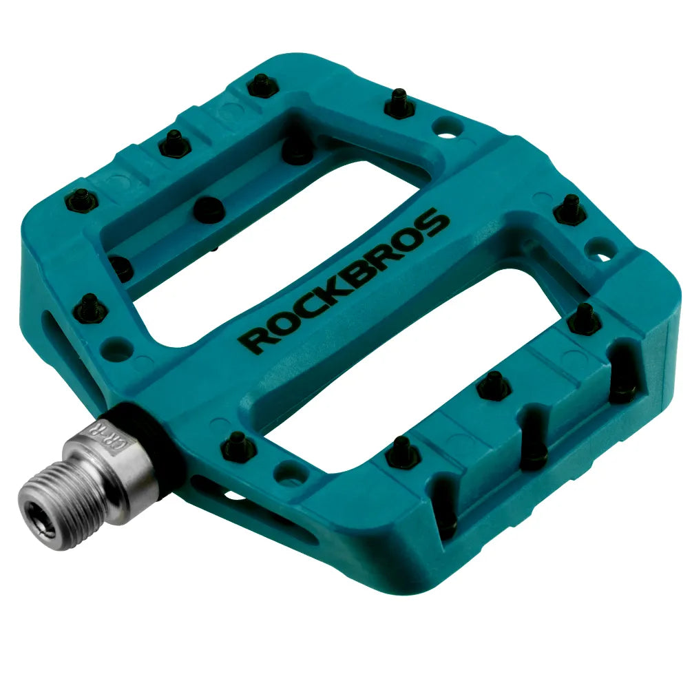 ROCKBROS Fahrradpedale 9/16 Zoll MTB Pedale mit 3 Bearing aus Nylon
