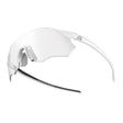 ROCKBROS Fahrradbrille Selbsttönend/Polarisiert UV400-Schutz Ohne Rahmen Unisex-Rosa/Selbsttönend