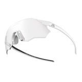 ROCKBROS Fahrradbrille Selbsttönend/Polarisiert UV400-Schutz Ohne Rahmen Unisex-Rosa/Selbsttönend