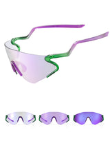 Photochrome Fahrradbrille mit UV400 Schutz