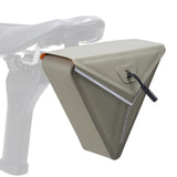 ROCKBROS Fahrrad Satteltasche 0,6L Magnetisch Dreieckig Wasserdicht Rennrad MTB