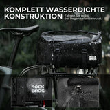 Fahrrad‑Gepäckträgertasche 16L – 100 % Wasserdicht, AS‑155 RideMate