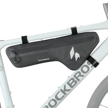 rennrad rahmentasche klein 1,9L 100% Wasserdichte Fahrrad Rahmentasche Dreiecktasche – ROCKBROS-DE