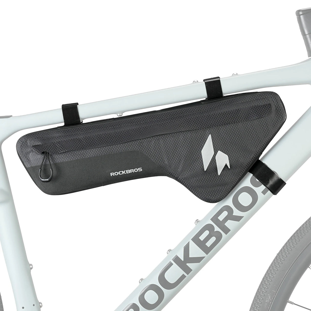 AS-152 RideMate Rahmentasche – 100% Wasserdicht, 1.9L Dreieck-Design