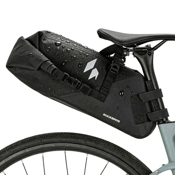 mountainbike satteltasche 100% Wasserdichtes Fahrrad Satteltasche 13L AS-157 RideMate – ROCKBROS-DE