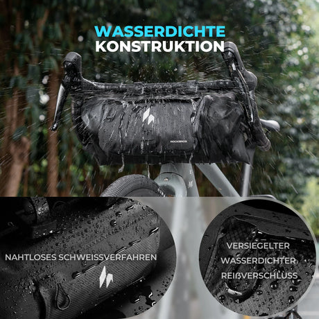 AS-154 RideMate Lenkertasche – 100% Wasserdicht, 8L