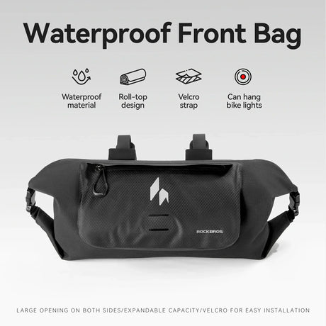 AS-154 RideMate Lenkertasche – 100% Wasserdicht, 8L