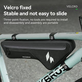 AS-152 RideMate Rahmentasche – 100% Wasserdicht, 1.9L Dreieck-Design