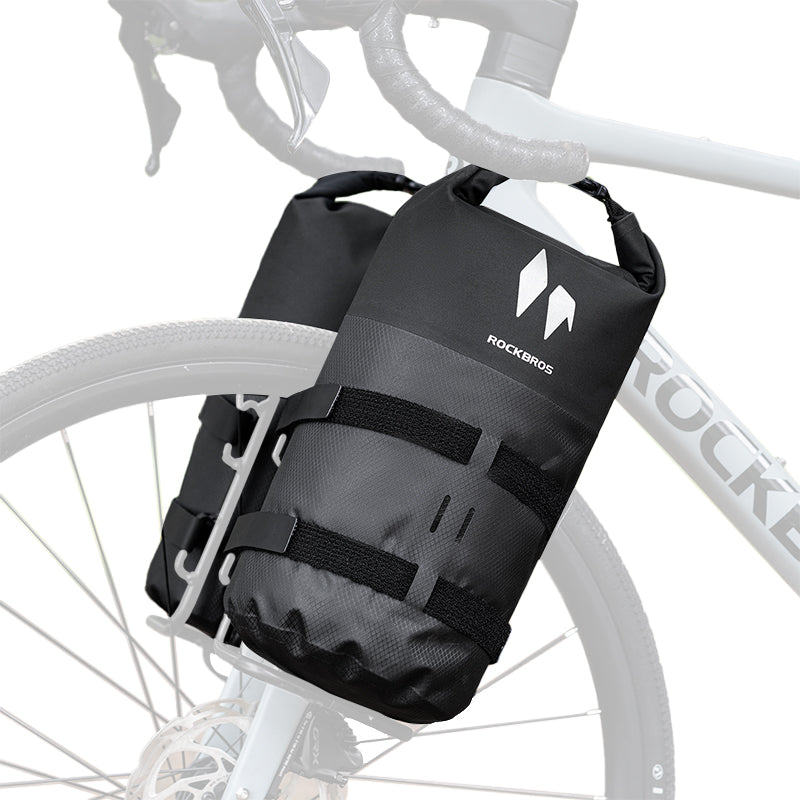 gepäckträgertasche mountainbike 100% Wasserdichtes Gepäckträgertasche Gepäckträger für Vordergabel 7L –  ROCKBROS-DE