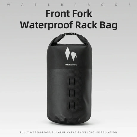 AS-156 RideMate Gepäckträgertasche für Vordergabel – 100% Wasserdicht, 7L
