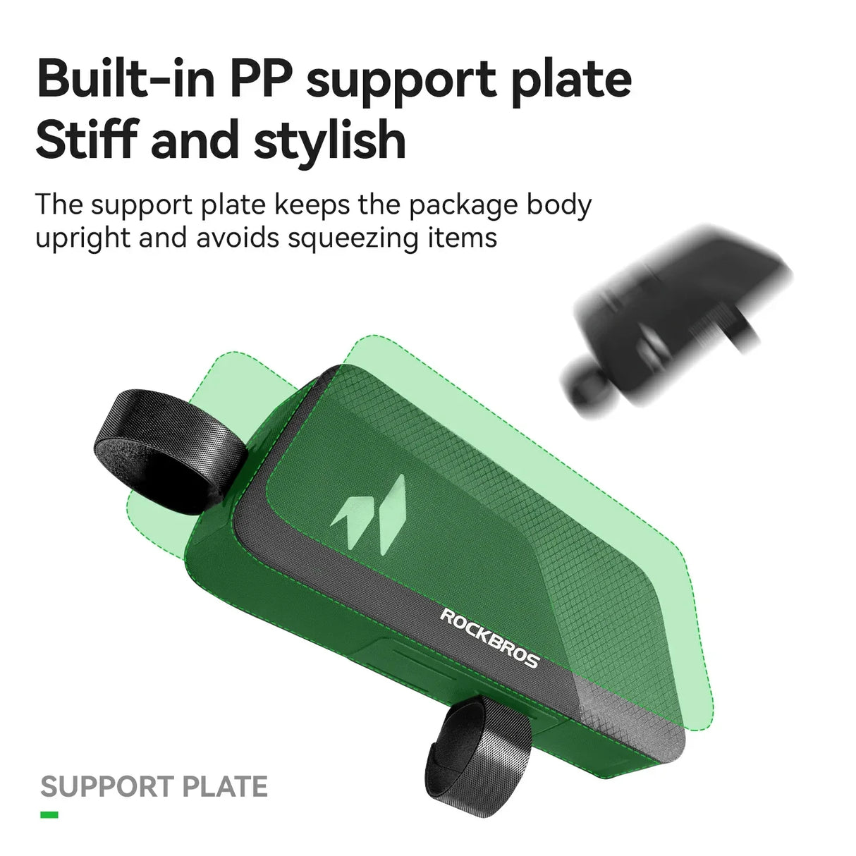 AS-151 RideMate Oberrohrtasche – 100% Wasserdicht, 1L Volumen