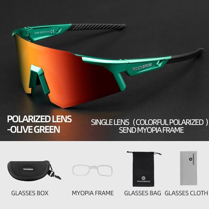 Fahrradbrille – Polarisiert, UV400 Sportbrille