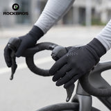 ROCKBROS ThermoGrip Shock - Gefütterte Winter Fahrradhandschuhe Lang
