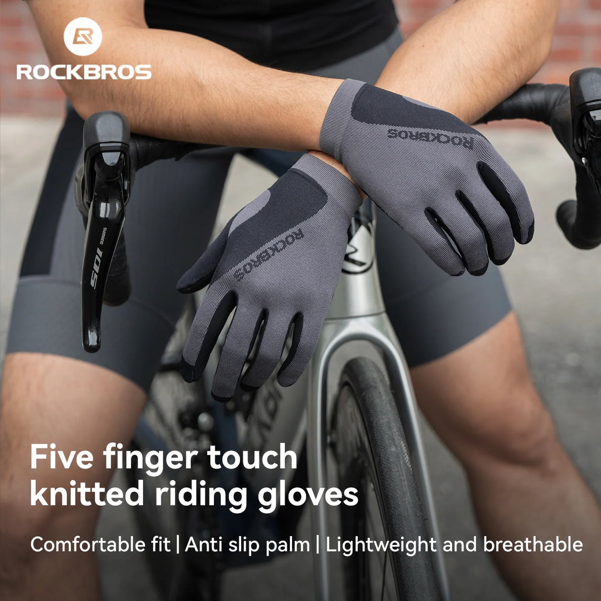 ROCKBROS TouchFlex All-Season Fahrradhandschuhe Lang