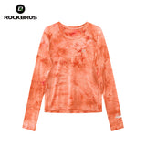 Rockbros Langarm Laufshirt Merinowolle, atmungsaktiv & schnell trocknend für Outdoor, Wandern & Radfahren