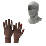 ROCKBROS Winter Set: Sturmhaube & Fahrradhandschuhe Touchscreen