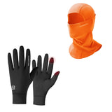 ROCKBROS Winter Set: Sturmhaube & Fahrradhandschuhe Touchscreen