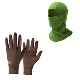 ROCKBROS Winter Set: Sturmhaube & Fahrradhandschuhe Touchscreen