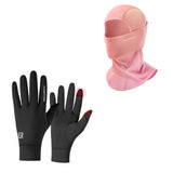 ROCKBROS Winter Set: Sturmhaube & Fahrradhandschuhe Touchscreen