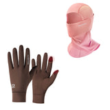 ROCKBROS Winter Set: Sturmhaube & Fahrradhandschuhe Touchscreen